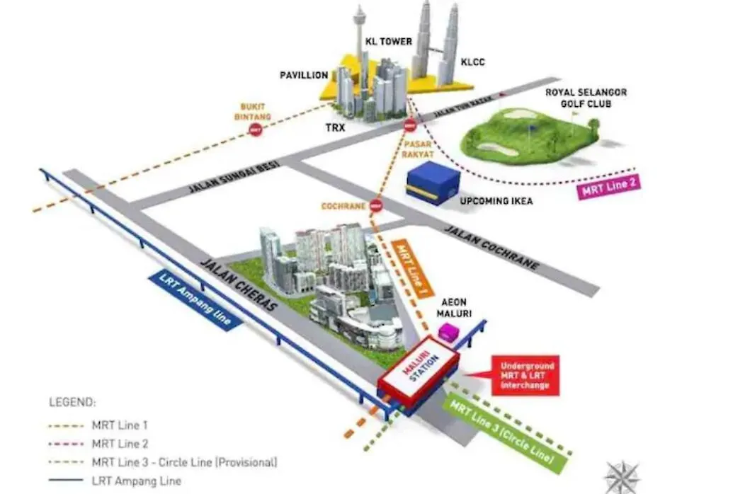 2Room 8Pax Link To Velocity Mall Mrt Kl Kuala Lumpur 0*,  Malaysia
